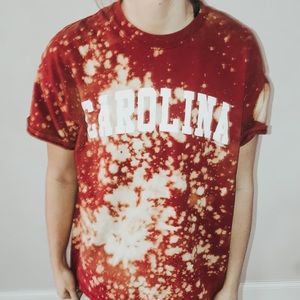 Carolina Gamecocks one of a kind bleached tee